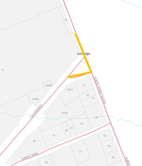 Fall Fair Parade Road Closure Map